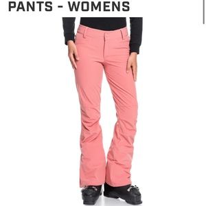 Pink size Large roxy ski pants